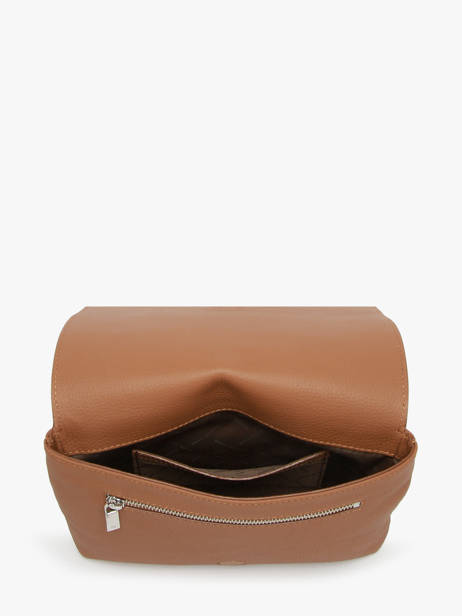 Sac Bandoulière Brugge Cuir Nathan baume Marron n city 2 vue secondaire 3