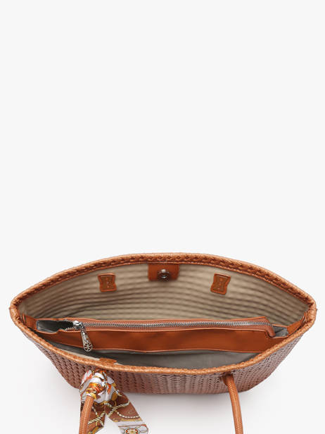 Sac Porté épaule Braided Miniprix Marron braided A9113 vue secondaire 2