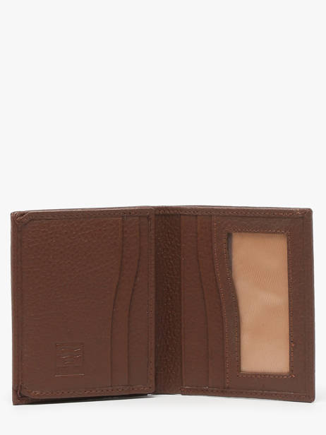 Wallet Caviar Leather Crinkles Brown caviar 14178 other view 1