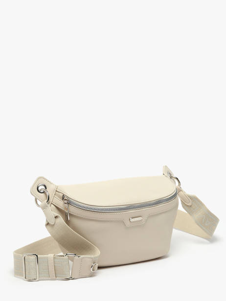 Sac Banane David jones Beige saffiano CM7371 vue secondaire 2