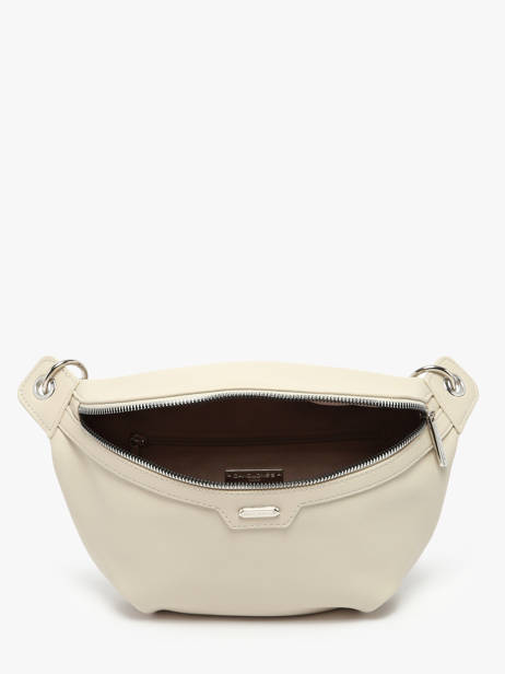 Sac Banane David jones Beige saffiano CM7371 vue secondaire 3