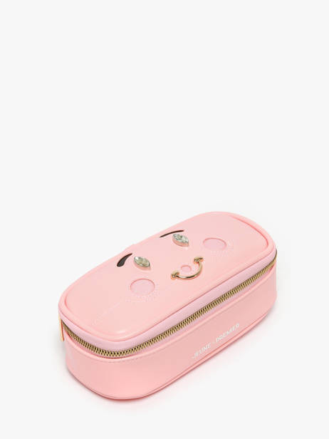 Trousse 1 Compartiment Jeune premier Rose daydream girls G vue secondaire 1
