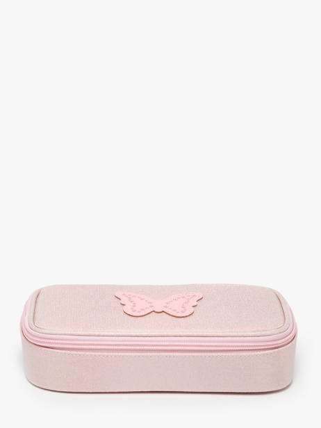 Trousse 1 Compartiment Caramel et cie Rose boheme FI