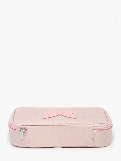 Trousse 1 Compartiment Caramel et cie Rose boheme FI vue secondaire 3