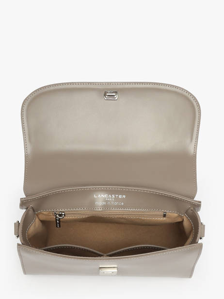 Sac Bandoulière M Suave Cuir Lancaster Gris suave even 17 vue secondaire 3
