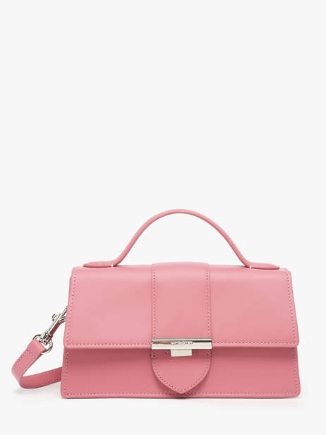 Sac Bandoulière Paris Ily Cuir Lancaster Rose paris ily 10