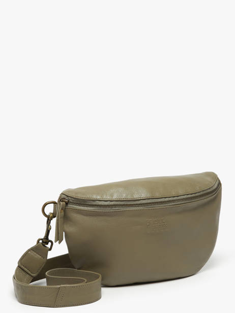 Sac Banane Cow Cuir Basilic pepper Vert cow BCOW54 vue secondaire 2