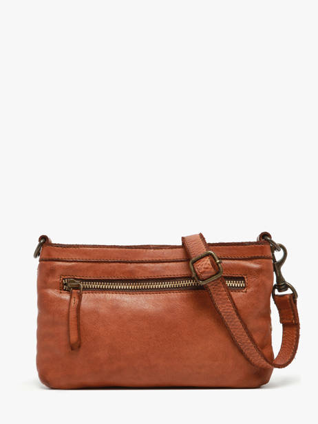 Sac Bandoulière Heritage Cuir Biba Marron heritage KAB9L vue secondaire 4