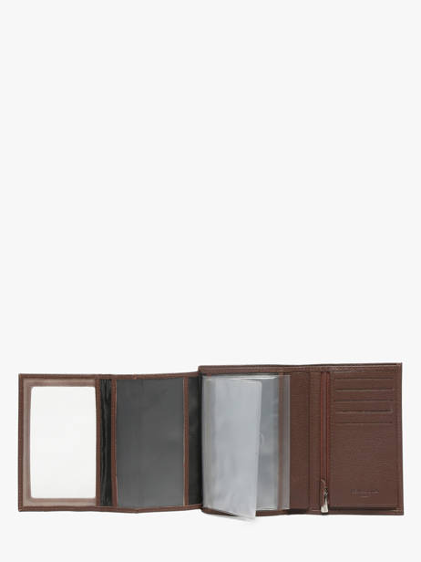 Portefeuille Cuir Hexagona Marron confort 461009 vue secondaire 2