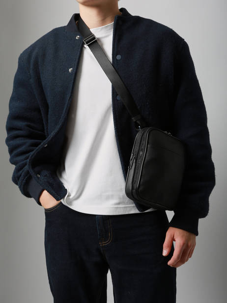 Sac Bandoulière Hexagona Noir odyssey 489937 vue secondaire 1