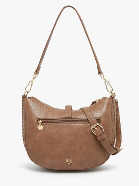 Sac Porté épaule Bride Lulu castagnette Marron bride ZAYDEN vue secondaire 4