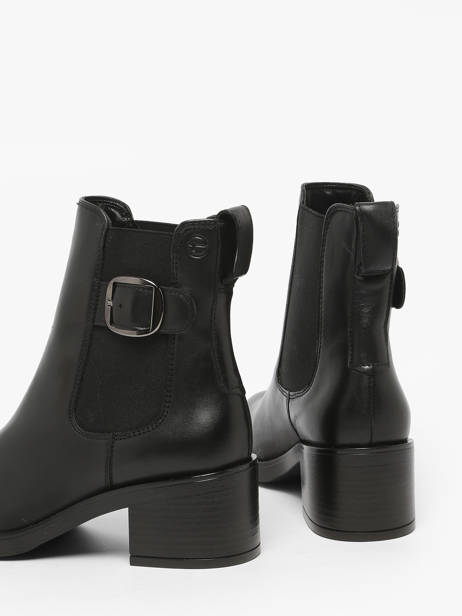 Bottines à Talon En Cuir Tamaris Noir women 45 vue secondaire 3