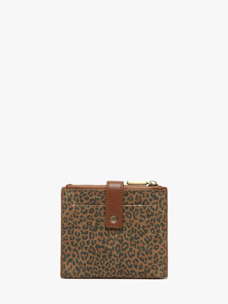Porte-cartes Cuir Mila louise Marron vintage 3810PAV vue secondaire 2