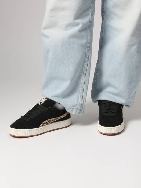 Sneakers En Cuir Puma Noir women 40486201 vue secondaire 1