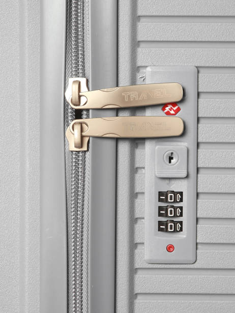 Valise Cabine Travel Gris victoria S vue secondaire 1