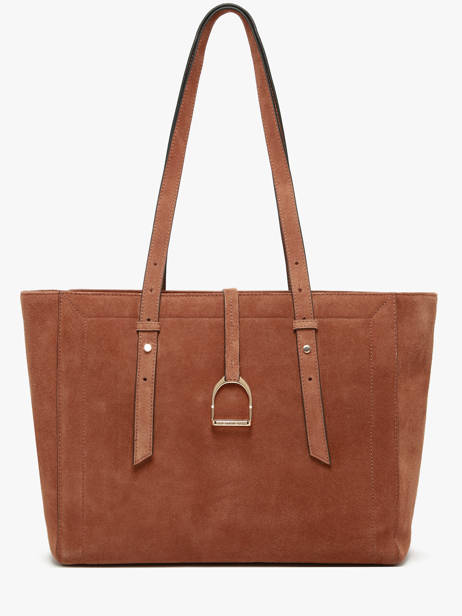 Sac Porté épaule Altesse Suede Cuir Etrier Marron altesse suede EASU088M