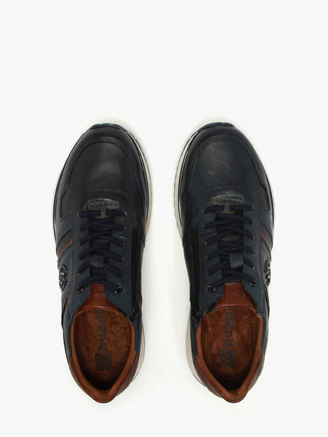 Sneakers Ivo En Cuir Bugatti Bleu men 41004100 vue secondaire 3