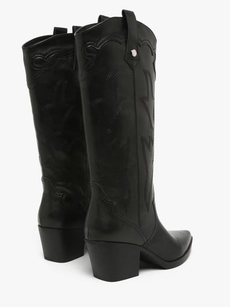 Santiags Xti Noir women 144723 vue secondaire 2