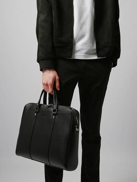 Porte Documents (main) Et Bandoulière Arthur & aston Noir nelson 2 vue secondaire 1