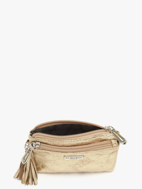 Porte-monnaie Miniprix Or perle F5016 vue secondaire 1