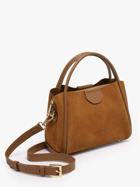 Satchel Suede Ida Leather Lancaster Brown suede ida 100 other view 2