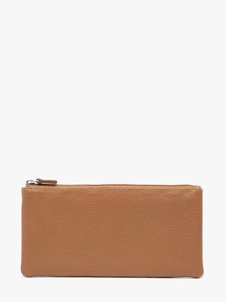 Wallet Caviar Leather Crinkles Brown caviar 14104 other view 4