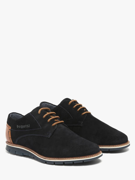 Chaussures De Ville En Cuir Bugatti Bleu men 3319711K vue secondaire 1