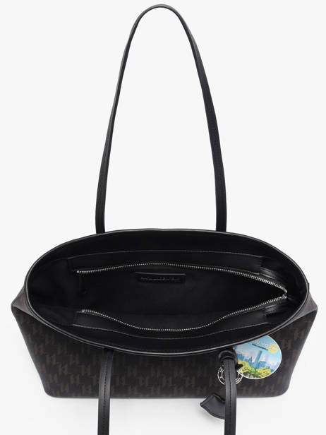 Leather K/ikon Mono Tote Karl lagerfeld Brown k ikon B1W30020 other view 3