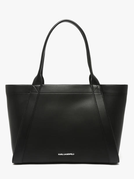 Leather K/ville Studs Shoulder Bag Karl lagerfeld Black k ville B1W30066 other view 4