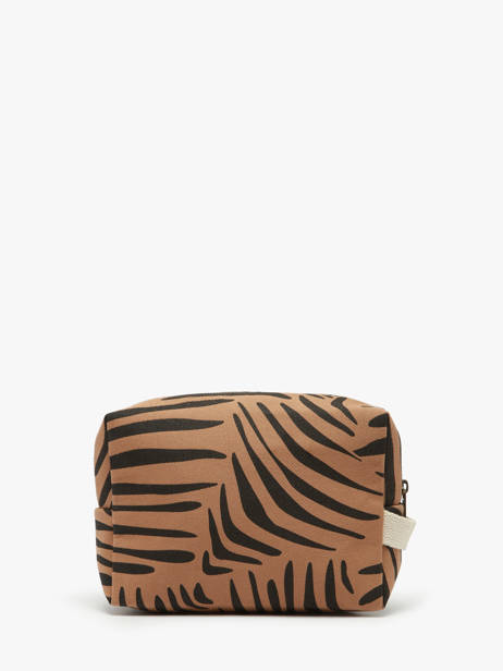 Trousse De Toilette Hindbag Marron tigre TI vue secondaire 2