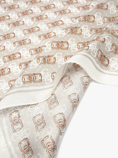 Scarf Guess White accessoires 454SIL03 other view 1