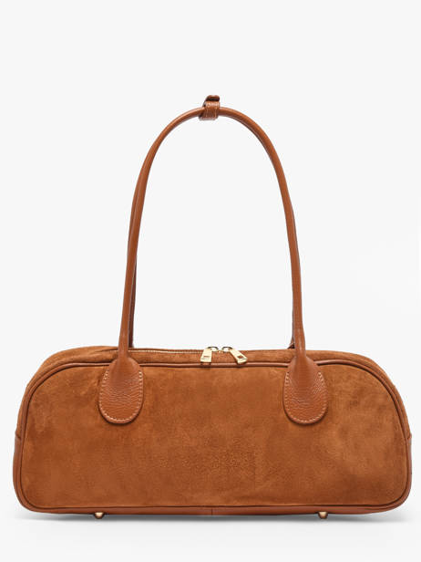 Shoulder Bag Velvet Caviar Leather Milano Brown velvet caviar VC25112 other view 4