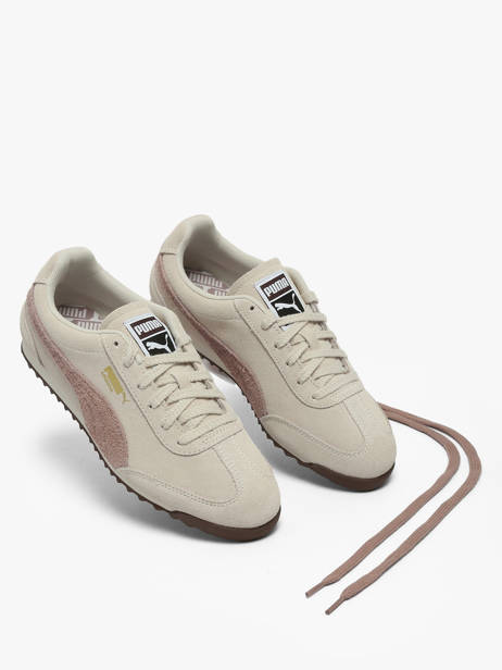 Sneakers In Leather Puma Beige women 40236208 other view 2