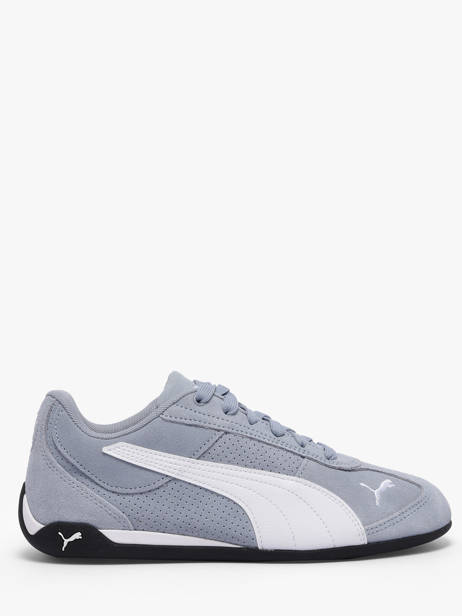 Sneakers In Leather Puma Gray women 40509707