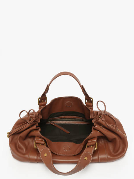 Shoulder Bag Icone Leather Gerard darel Brown icone DDS01410 other view 3