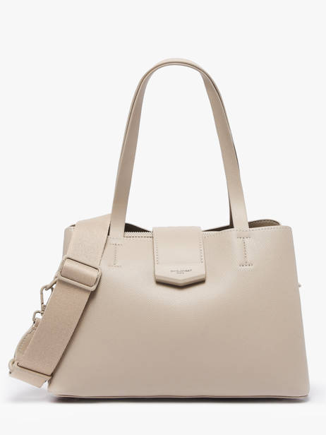 Shoulder Bag City Polyurethane David jones Beige city CM8304
