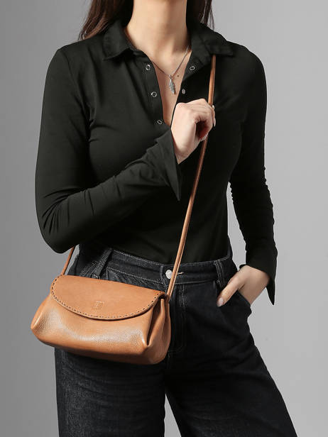 Shoulder Bag Leather Leather Biba Brown leather ISE1L other view 1