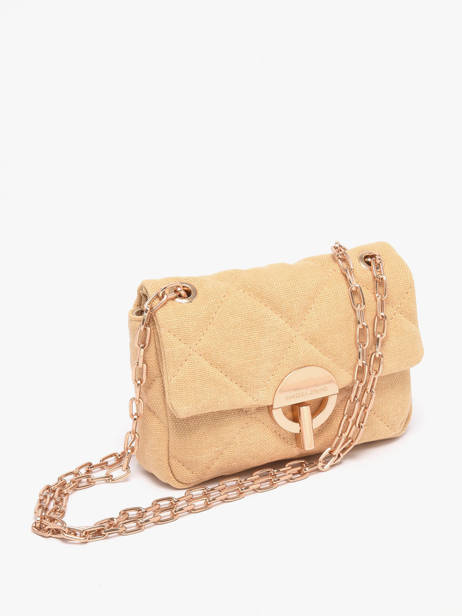 Sac Bandoulière Moon Lin Vanessa bruno Jaune moon 70V40326 vue secondaire 2