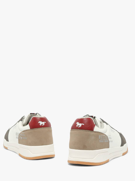 Sneakers Mustang White men M0011006 other view 2