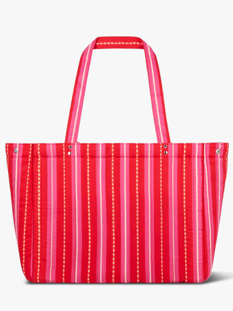 A4 Size Shoulder Bag Adventurer Recycled Polyester Cabaia Red adventurer TOTEBAGL other view 3