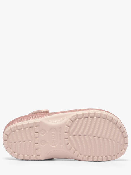 Mules Crocs Rose women 59426WV vue secondaire 4