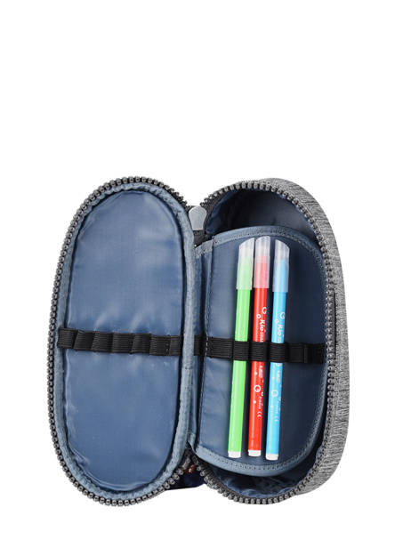 Trousse 1 Compartiment Kipling Gris back to school / pbg PBG12908 vue secondaire 1