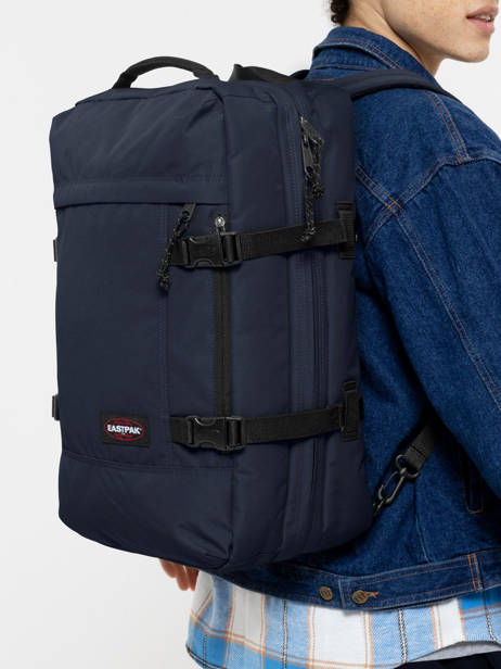 Cabin Duffle Bag Authentic Luggage Eastpak Blue authentic luggage EK0A5BBR other view 1