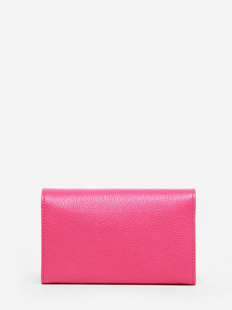 Portefeuille Madras Cuir Etrier Rose madras EMAD469 vue secondaire 2
